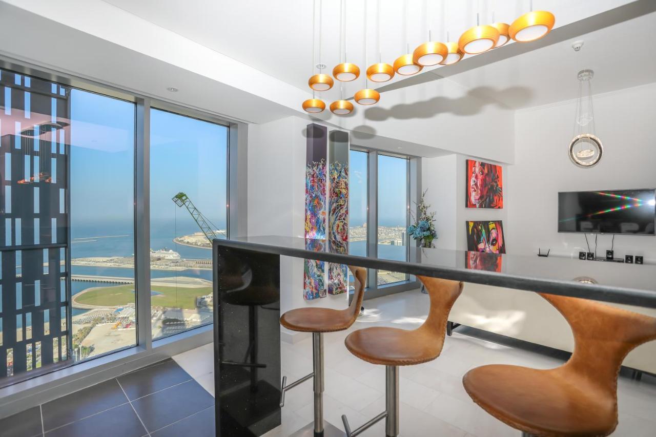 Penthouse In Dubai Marina , Cayan Tower , Sea View 아파트 외부 사진